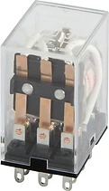МЕЖДИННО РЕЛЕ, 5 A, 3 ГРУПИ КОНТАКТИ, БОБИНА 12 VAC, E.CONTROL.P532, E.NEXT