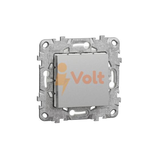 ДЕВИАТОРЕН КЛЮЧ NEW UNICA, СКРИТ МОНТАЖ, АЛУМИНИЙ, NU528230, SCHNEIDER ELECTRIC