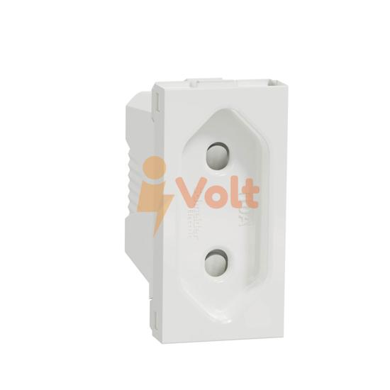 КОНТАКТ ШУКО NEW UNICA, С ДЕТСКА ЗАЩИТА, СКРИТ МОНТАЖ, БЯЛ, NU303118, SCHNEIDER ELECTRIC