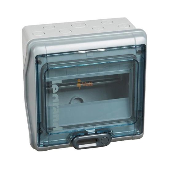 ТАБЛО ТАП-8 PLEXO POLYESTER 1 РЕД Х 8 МОДУЛА, ВЪНШЕН МОНТАЖ, IP65, 601998, LEGRAND