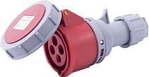 ИНДУСТРИАЛЕН ПОДВИЖЕН КОНТАКТ E.SOCKET, 16 A, 3P+E, 400 V AC, IP67, E.SOCKET.214.16.67, E.NEXT