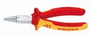 КЛЕЩИ СЪС ЗАОБЛЕНИ ЧЕЛЮСТИ ХРОМИРАНИ 160 MM, 22 06 160, KNIPEX
