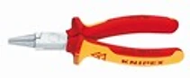 КЛЕЩИ СЪС ЗАОБЛЕНИ ЧЕЛЮСТИ ХРОМИРАНИ 160 MM, 22 06 160, KNIPEX