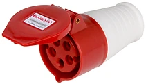 ИНДУСТРИАЛЕН ПОДВИЖЕН КОНТАКТ E.SOCKET.PRO, 16 A, 3P+N+E, 400 V AC, IP44, E.SOCKET.PRO.5.16, E.NEXT