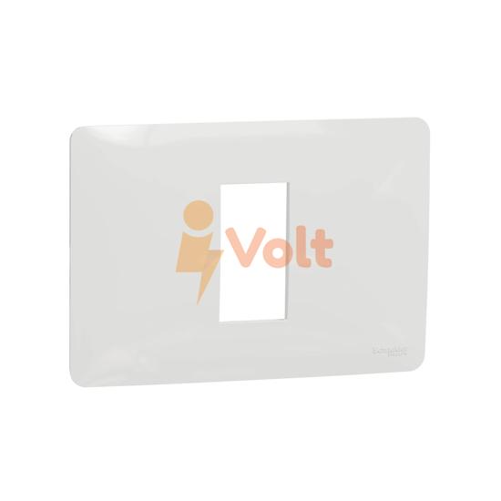 ДЕКОРАТИВНА РАМКА NEW UNICA, 1 МОДУЛ, БЯЛ, NU210118, SCHNEIDER ELECTRIC
