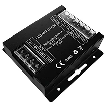 УСИЛВАТЕЛ ЗА RGB LED ЛЕНТА 3X10 A, 360 W (12 V DC), 12-24 V DC, ULTRALUX