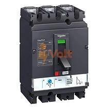 АВТОМАТИЧЕН ПРЕКЪСВАЧ EASYPACT CVS 160B, 125 A, 3P, 25 KA, LV516302, SCHNEIDER ELECTRIC