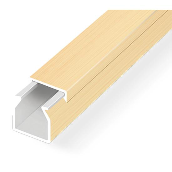 КАБЕЛЕН КАНАЛ 40X40 MM /Ш Х В/, ЦВЯТ БУК, 2 M, MUTLUSAN