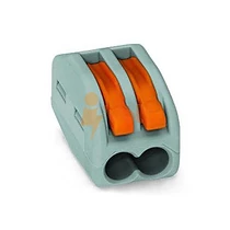 222-412 КЛЕМА 2X4 MM2, МНОГОЖИЧЕН, WAGO