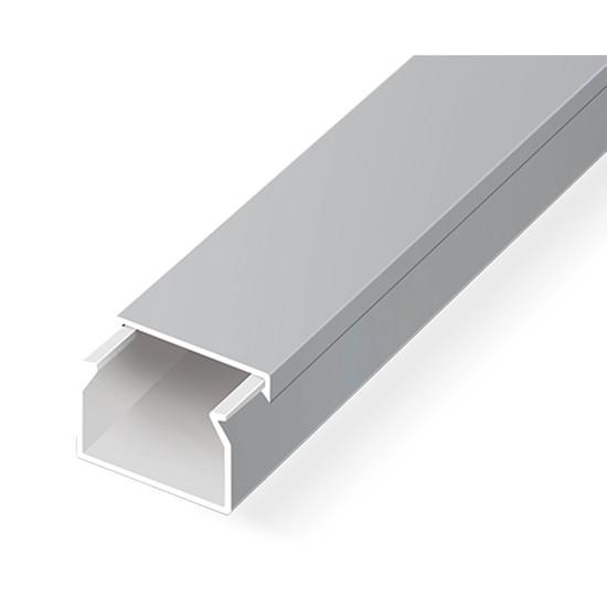 КАБЕЛЕН КАНАЛ 40X25 MM /Ш Х В/, ЦВЯТ МЕТАЛНО СИВ, 2 M, MUTLUSAN