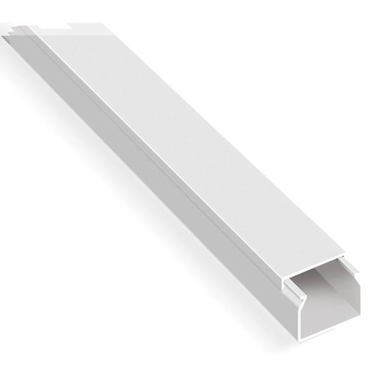 КАБЕЛЕН КАНАЛ 25X25 MM /Ш Х В/, EKO, ЦВЯТ БЯЛ, 2 M, MUTLUSAN