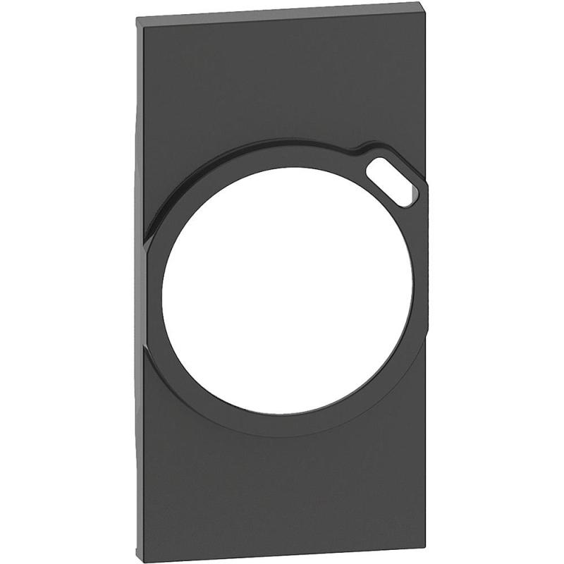 ЛИЦЕВ ПАНЕЛ LIVING NOW, ЗА КОНТАКТ НЕМСКИ СТАНДАРТ + USB, ЗА, ЧЕРЕН, KG4141USB, BTICINO