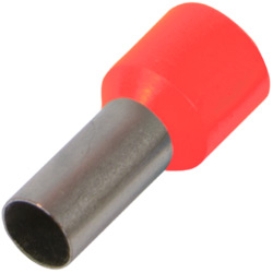КАБЕЛЕН НАКРАЙНИК, ИЗОЛИРАН, ВТУЛКОВ, 0.5 MM2, ЧЕРВЕН, E.TERMINAL.STAND.E0508.RED, E.NEXT