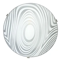 СТЪКЛЕНА ПЛАФОНИЕРА, КРЪГ L11, E14, IP20, ULTRALUX