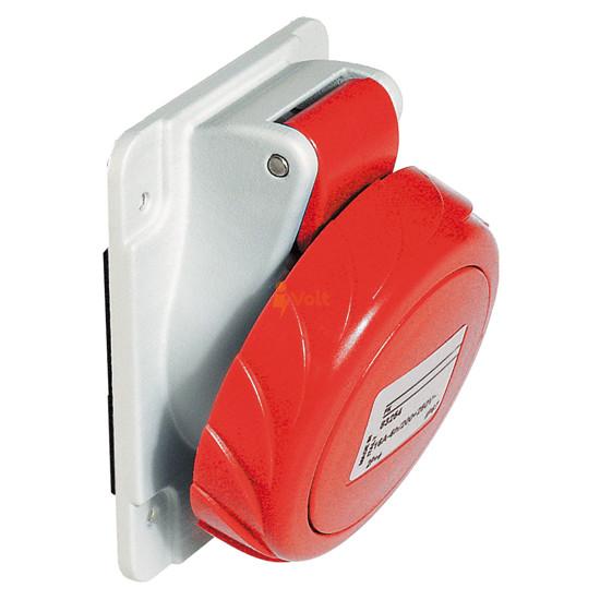 НАКЛОНЕН КОНТАКТ ЗА ТАБЛО MUREVA PK, 16 A, 3P+E, 400 V AC, IP67, PKF16F734, SCHNEIDER ELECTRIC