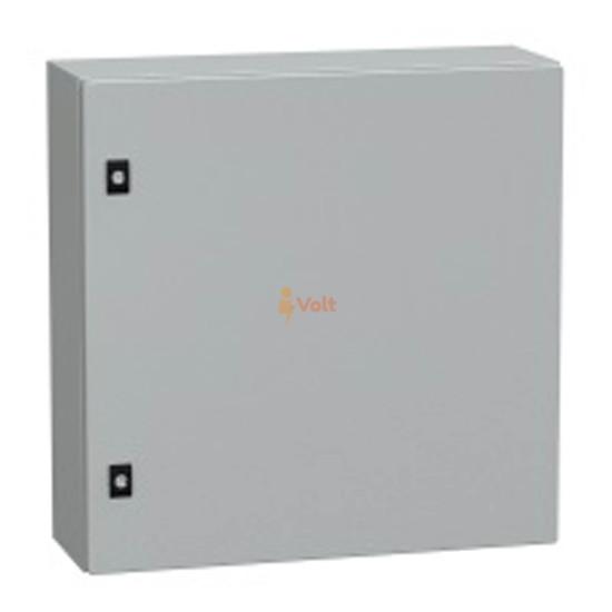 МЕТАЛНО ТАБЛО ЗА СТЕНЕН МОНТАЖ CRN В/Ш/Д 600X600X200 MM, БЕЗ МОНТАЖНА ПЛОЧА, NSYCRN66200, SCHNEIDER ELECTRIC