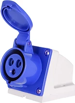 ИНДУСТРИАЛЕН КОНТАКТ ЗА СТЕНА E.SOCKET.PRO, 16 A, 2P+E, 230 V AC, E.SOCKET.PRO.3.16, E.NEXT