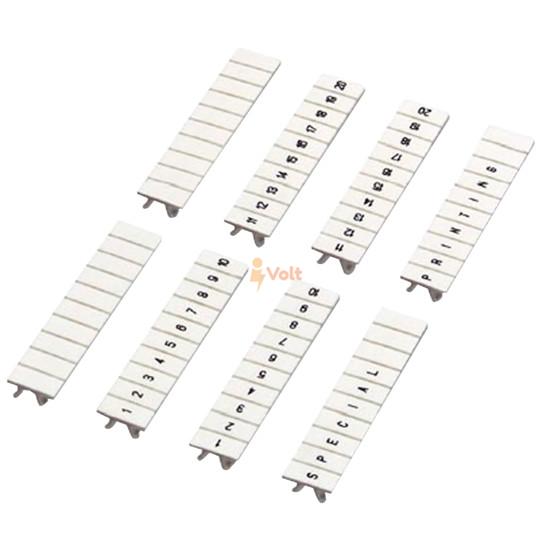 МАРКИРОВКА ЗА РЕДОВА КЛЕМА 2.5 MM2, 1-10, Linergy TR, NSYTRAB510, SCHNEIDER ELECTRIC
