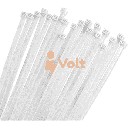 БЯЛА КАБЕЛНА ПРЕВРЪЗКА 200X3.6 MM, 100БР, 9150