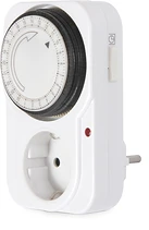 ЕЛЕКТРОМЕХАНИЧЕН ТАЙМЕР ШУКО E.CONTROL, 24 H, 230 V AC, E.CONTROL.T11, E.NEXT