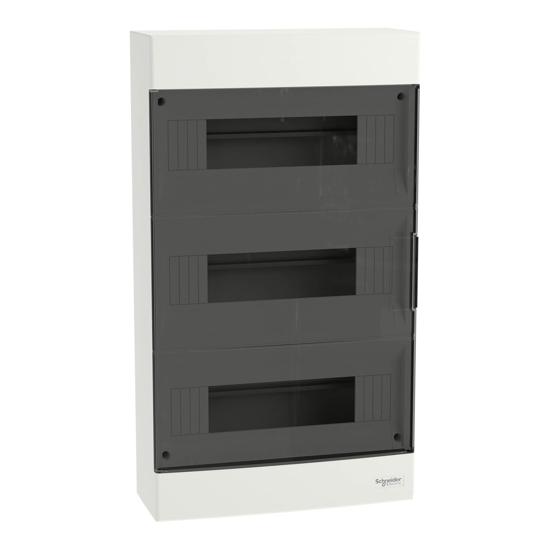 АПАРТАМЕНТНО ТАБЛО ТАП-36, 3 РЕДА Х 12 МОДУЛА, ВЪНШЕН МОНТАЖ, EZ9EUC312, SCHNEIDER ELECTRIC