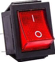 ПРЕВКЛЮЧВАТЕЛ КЛАВИШЕН 4 PIN, OFF/ON, С ПОДСВЕТКА, E.SWITCH.KEY.04, E.NEXT
