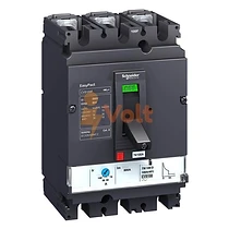 АВТОМАТИЧЕН ПРЕКЪСВАЧ EASYPACT CVS 100B, 63 A, 3P, 25 KA, LV510305, SCHNEIDER ELECTRIC