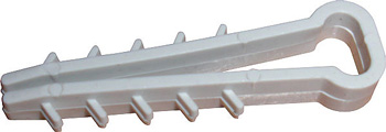 ДЮБЕЛ Ф6 ЗА ПЛОСЪК КАБЕЛ, 100 БР, E.METIZ.DOWEL.FLAT.FIR.6, E.NEXT