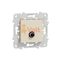 TV РОЗЕТКА, ЦВЯТ СЛОНОВА КОСТ, NU546244, SCHNEIDER ELECTRIC