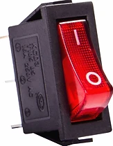 ПРЕВКЛЮЧВАТЕЛ КЛАВИШЕН 3 PIN, OFF/ON, С ПОДСВЕТКА, E.SWITCH.KEY.03, E.NEXT