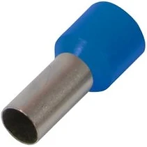 ИЗОЛИРАНА КАБЕЛНА ОБУВКА L=14 MM, 0.5 MM2, ВТУЛКОВА, E.TERMINAL.STAND.E0508.BLUE, E.NEXT