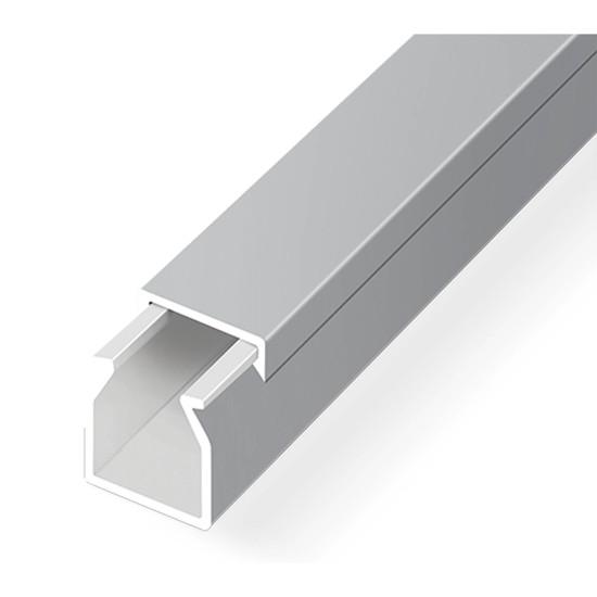 КАБЕЛЕН КАНАЛ 25X25 MM /Ш Х В/, ЦВЯТ МЕТАЛНО СИВ, 2 M, MUTLUSAN