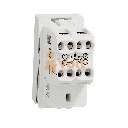 ЕДНОПОЛЮСЕН КЛЮЧ NEW UNICA, С ИНДИКАЦИЯ, СКРИТ МОНТАЖ, БЯЛ, NU316218S, SCHNEIDER ELECTRIC