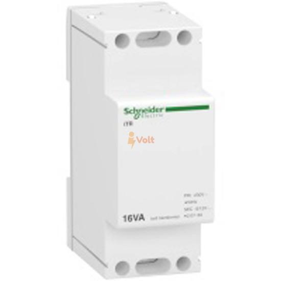 ЗВЪНЧЕВ ТРАНСФОРМАТОР 16 VA, 230 VAC, 8-12 VAC, A9A15212, SCHNEIDER ELECTRIC