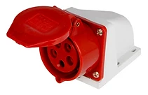 ИНДУСТРИАЛЕН КОНТАКТ ЗА СТЕНА E.SOCKET.PRO, 32 A, 3P+N+E, 400 V AC, E.SOCKET.PRO.5.32, E.NEXT