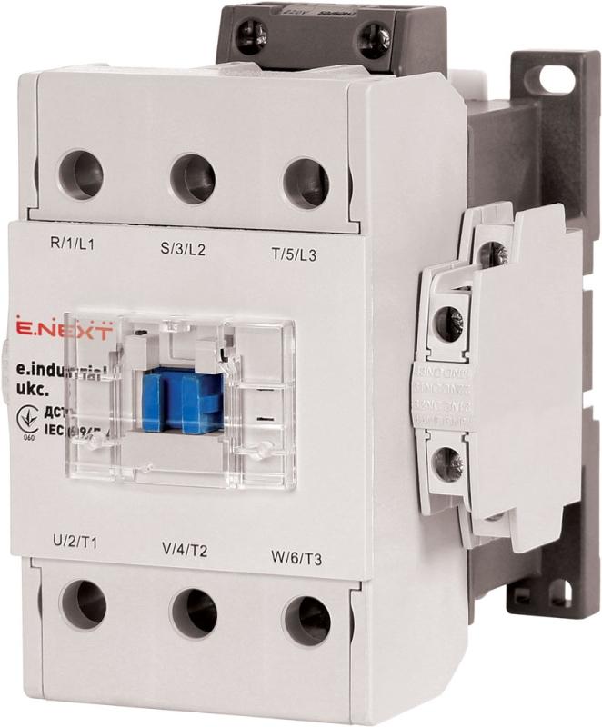 КОНТАКТОР E.INDUSTRIAL.UKC, 3P, 40 A, 230 V AC, 1NO+1NC, E.INDUSTRIAL.UKC.40.220, E.NEXT