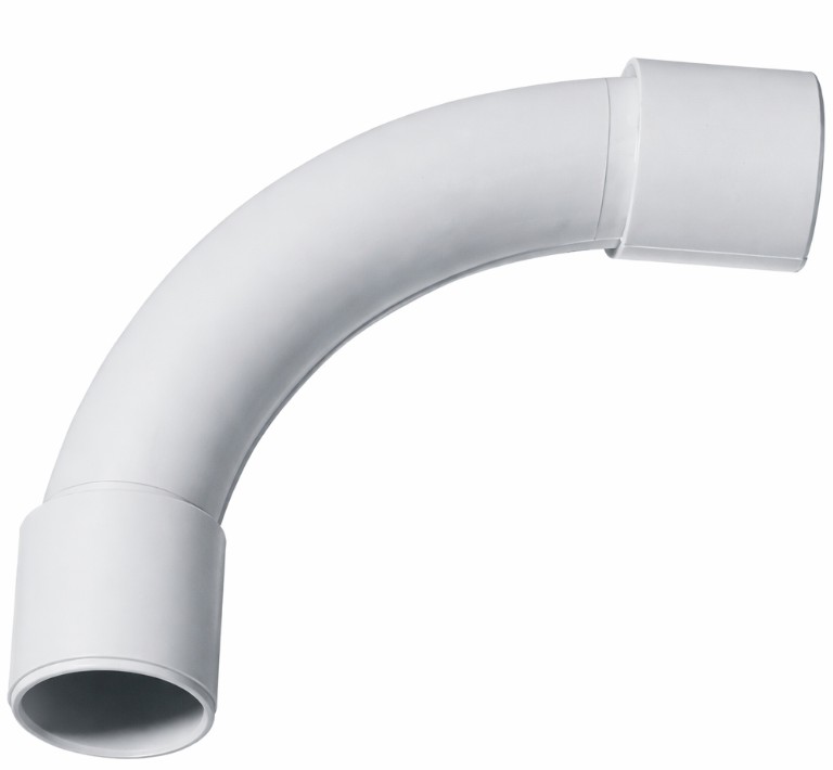 ДЪГА ЗА PVC ТРЪБА Ф16 MM IP40, ELETTROCANALI