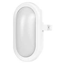LED ПЛАФОНИЕРА 10 W, 4200 K, 220-240 V AC, НЕУТРАЛНА СВЕТЛИНА, ЕЛИПСА, IP44, БЯЛА, ULTRALUX