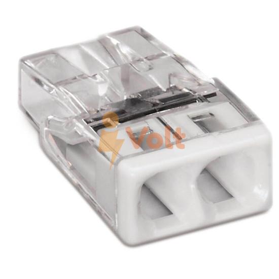 2273-202 КЛЕМА 2X0.5-2.5 MM2, 100 БР, WAGO
