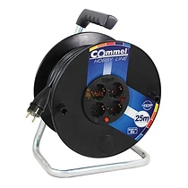 ГУМЕНА КАБЕЛНА МАКАРА, 4 ГНЕЗДА, 16 A, 25 M, IP20, 0975