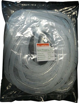 СПИРАЛНА ОПЛЕТКА ЗА КАБЕЛИ, 1.5-10 MM, 10 M, E.SPIRAL.STAND.3, E.NEXT