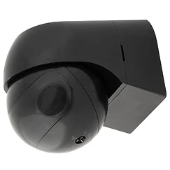 PIR СЕНЗОР ЗА ДВИЖЕНИЕ ЗА ОТКРИТ МОНТАЖ С ЧЕРНА ЛЕЩА, 180°, 12 M, IP44, ЧЕРЕН, ULTRALUX