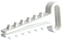 ДЮБЕЛ Ф6 ЗА ПЛОСЪК КАБЕЛ 10X5 MM, 100 БР, E.METIZ.DOWEL.FLAT.FIR.10, E.NEXT