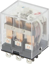 МЕЖДИННО РЕЛЕ, 10 A, 3 ГРУПИ КОНТАКТИ, С LED ИНДИКАЦИЯ, БОБИНА 230 VAC, E.CONTROL.P1036L, E.NEXT