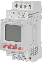 РЕЛЕ ЗА КОНТРОЛ НА ТЕМПЕРАТУРА С ВЪНШЕН ДАТЧИК, 16 A, AC/DC 24-240, -25...+130 °C, E.CONTROL.H02, E.NEXT