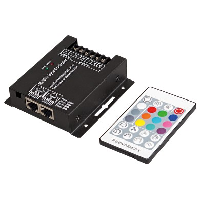 RF КОНТРОЛЕР ЗА RGBW СВЕТОДИОДНО ОСВЕТЛЕНИЕ 288 W, 24 A, 12-24 V DC, ULTRALUX