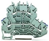 РЕДОВА КЛЕМА 2.5 MM2, СИВА, 2 РЕДА, N/L, БЕЗВИНТОВА, TOPJOB S, WAGO
