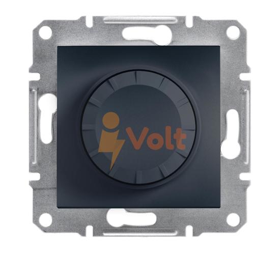 ДИМЕР ASFORA, 600 VA, СКРИТ МОНТАЖ, АНТРАЦИТ, EPH6400171, SCHNEIDER ELECTRIC