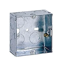 МЕТАЛНА КОНЗОЛА ЗА БОЙЛЕРЕН КЛЮЧ, КВАДРАТНА 86X86 MM, 35 MM, LEGRAND