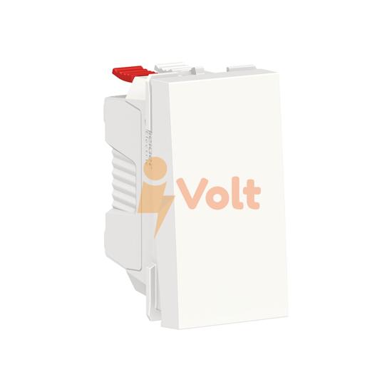 БУТОН NEW UNICA, СКРИТ МОНТАЖ, БЯЛ, NU310618, SCHNEIDER ELECTRIC